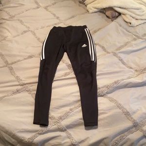 black kids adidas joggers